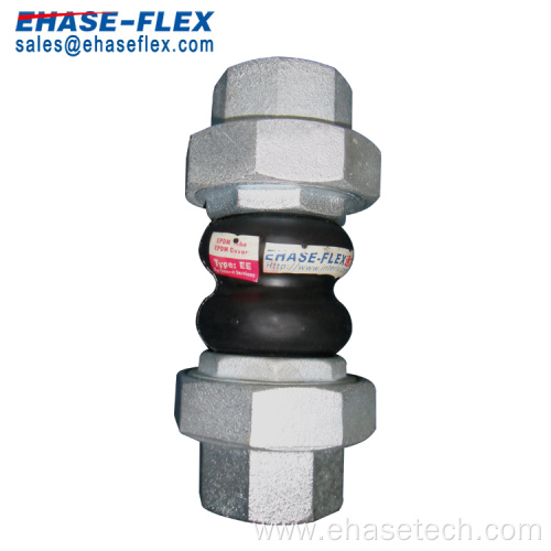 Double Natural Rubber Union Type Expansion Rubber Joint